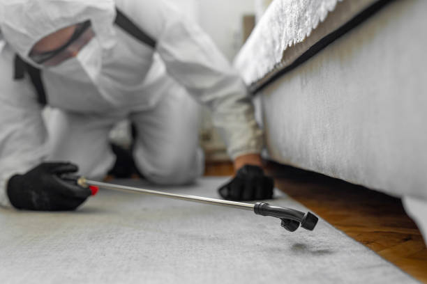 Professional Mosquito Control technician working in Olivehurst, CA